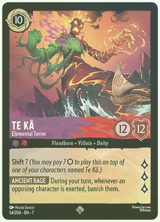 Te Kā - Elemental Terror Foil