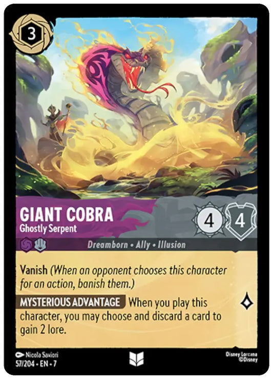 Giant Cobra - Ghostly Serpent