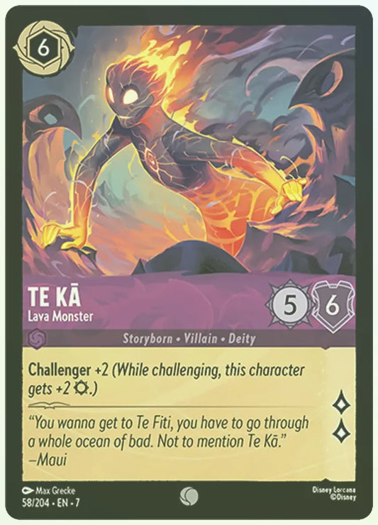 Te Kā - Lava Monster Foil