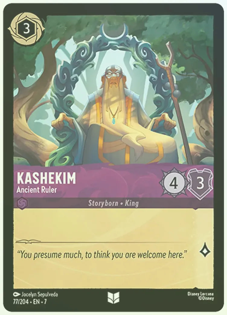 Kashekim - Ancient Ruler Foil