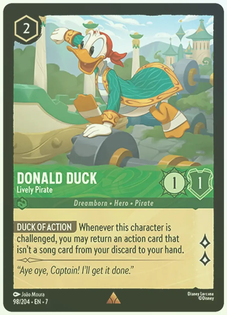 Donald Duck - Lively Pirate Foil