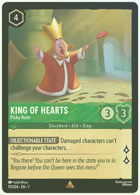 King of Hearts - Picky Ruler Foil