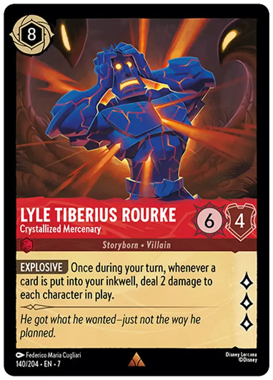 Lyle Tiberius Rourke - Crystallized Mercenary