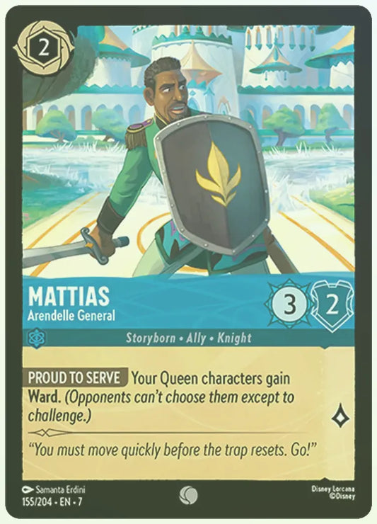 Mattias - Arendelle General Foil