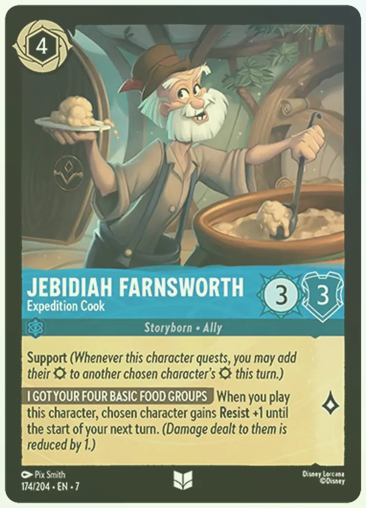 Jebidiah Farnsworth - Expedition Cook Foil