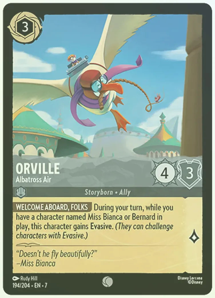 Orville - Albatross Air Foil