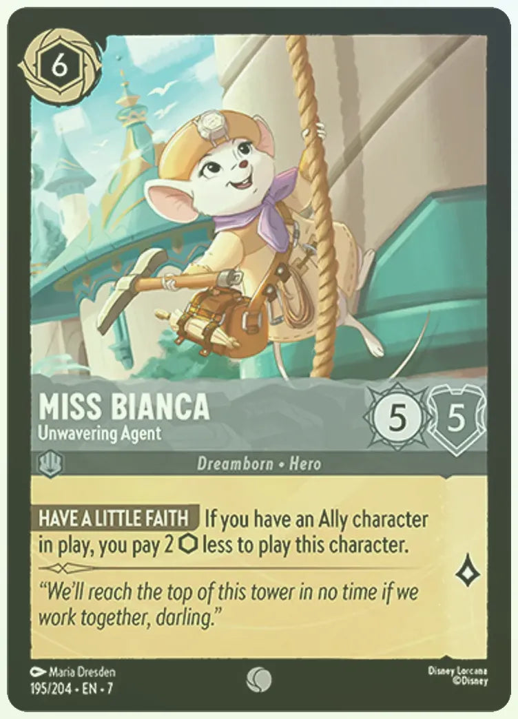 Miss Bianca - Unwavering Agent Foil