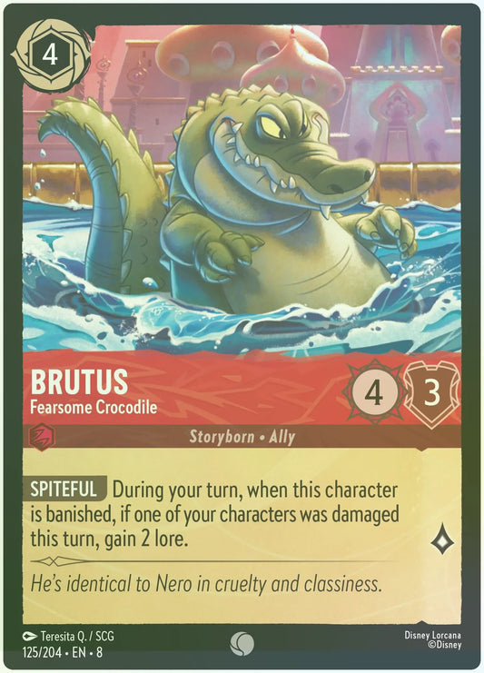 Brutus - Fearsome Crocodile Foil