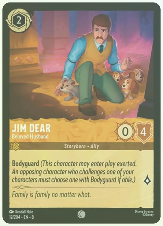 Jim Dear - Beloved Husband Foil