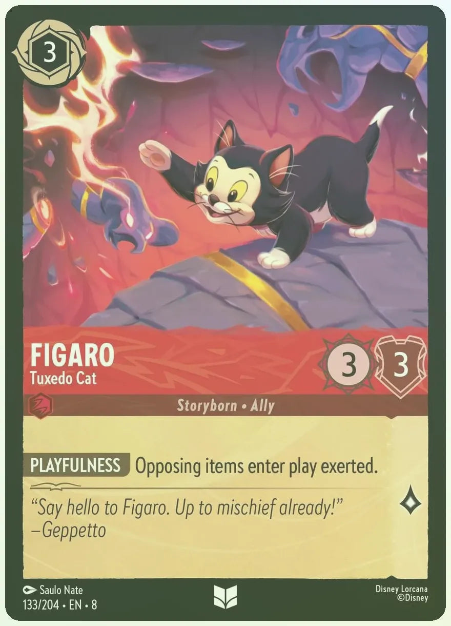 Figaro - Tuxedo Cat Foil