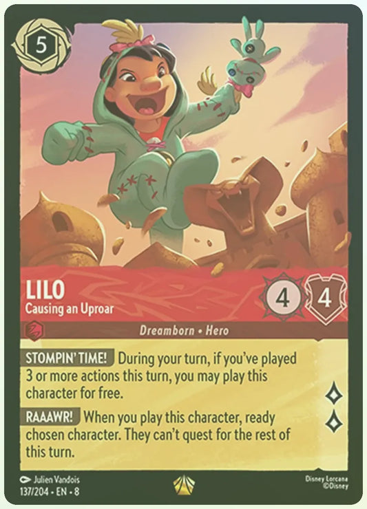 Lilo - Causing an Uproar Foil