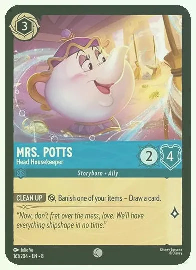 Mrs.Potts - Head Housekeeper Foil