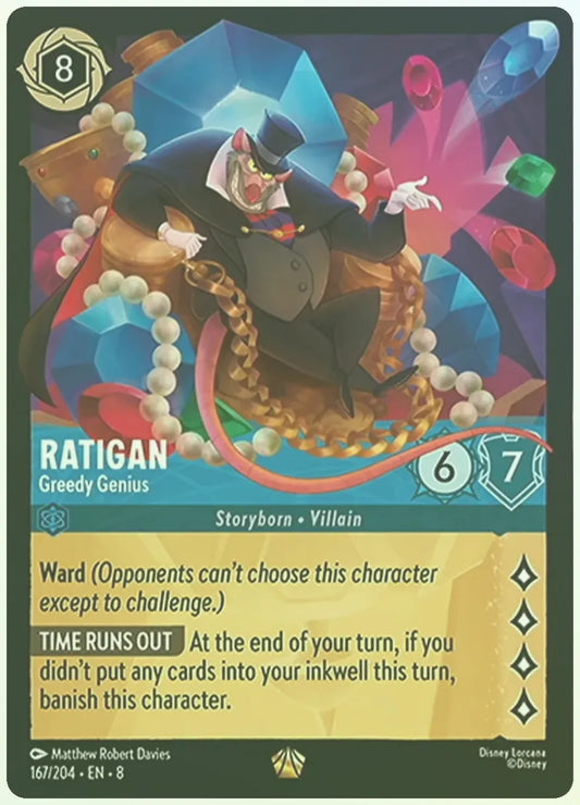 Ratigan - Greedy Genius Foil