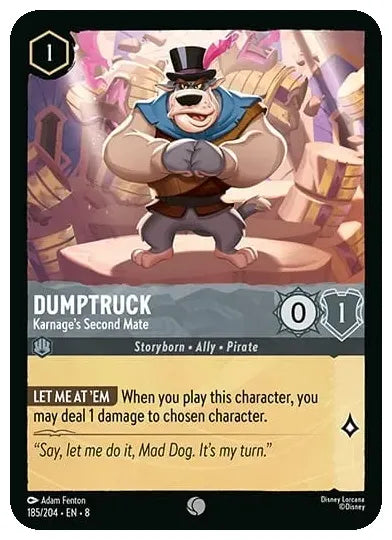 Dumptruck - Karnage's Second Mate