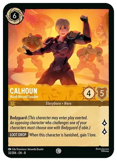 Calhoun - Hard-Nosed Leader