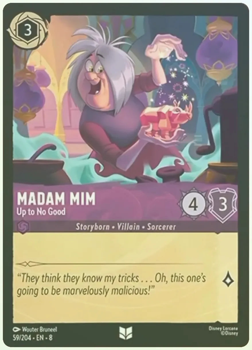 Madam Mim - Up to No Good Foil