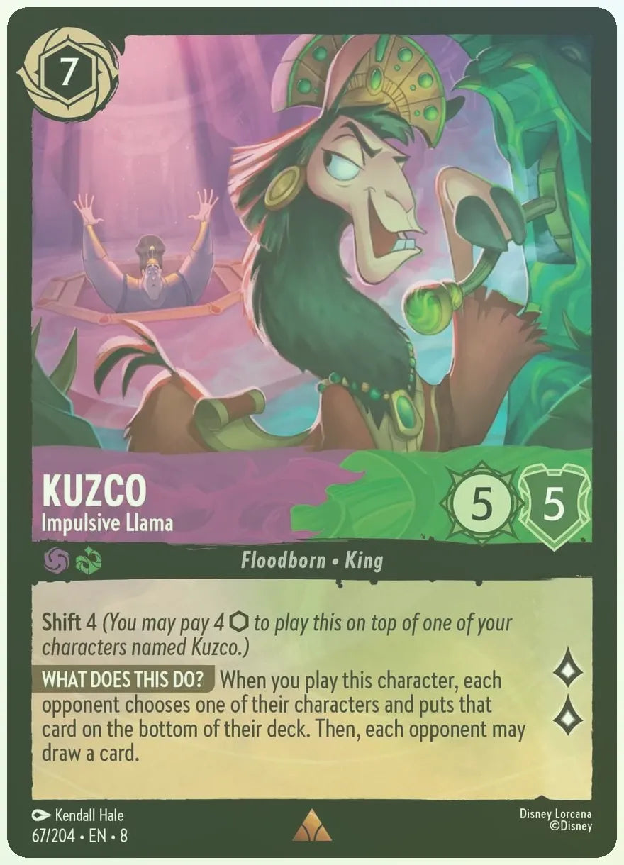 Kuzco - Impulsive Llama Foil