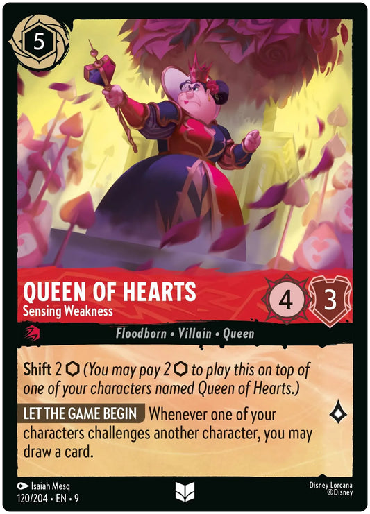 Queen of Hearts - Sensing Weakness