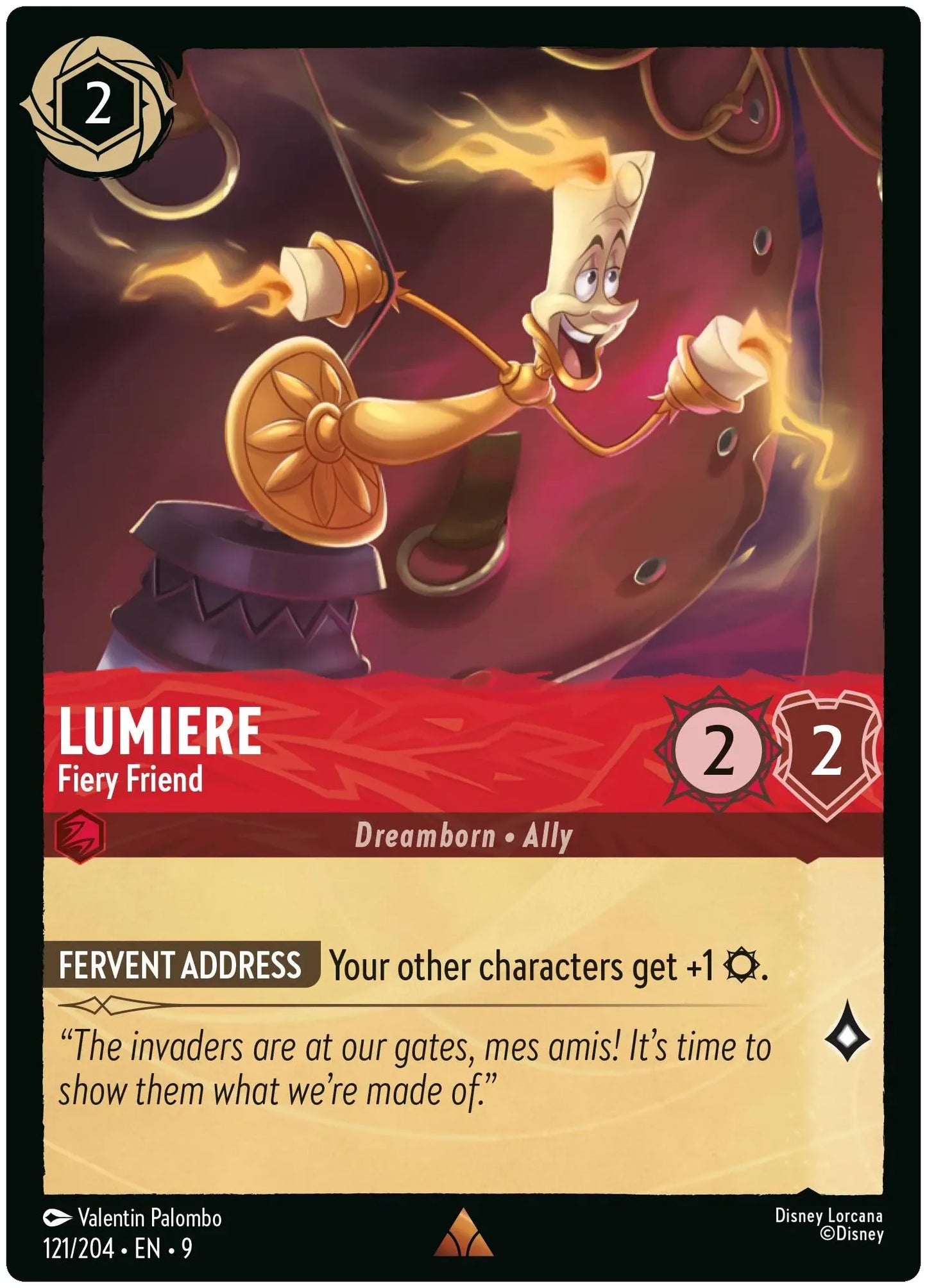Lumiere - Fiery Friend