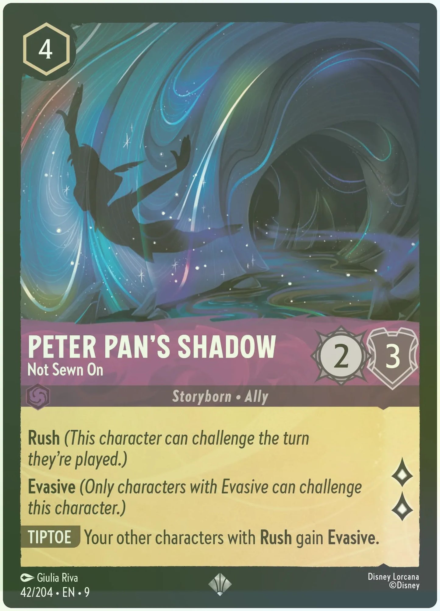 Peter Pan's Shadow - Not Sewn On Foil
