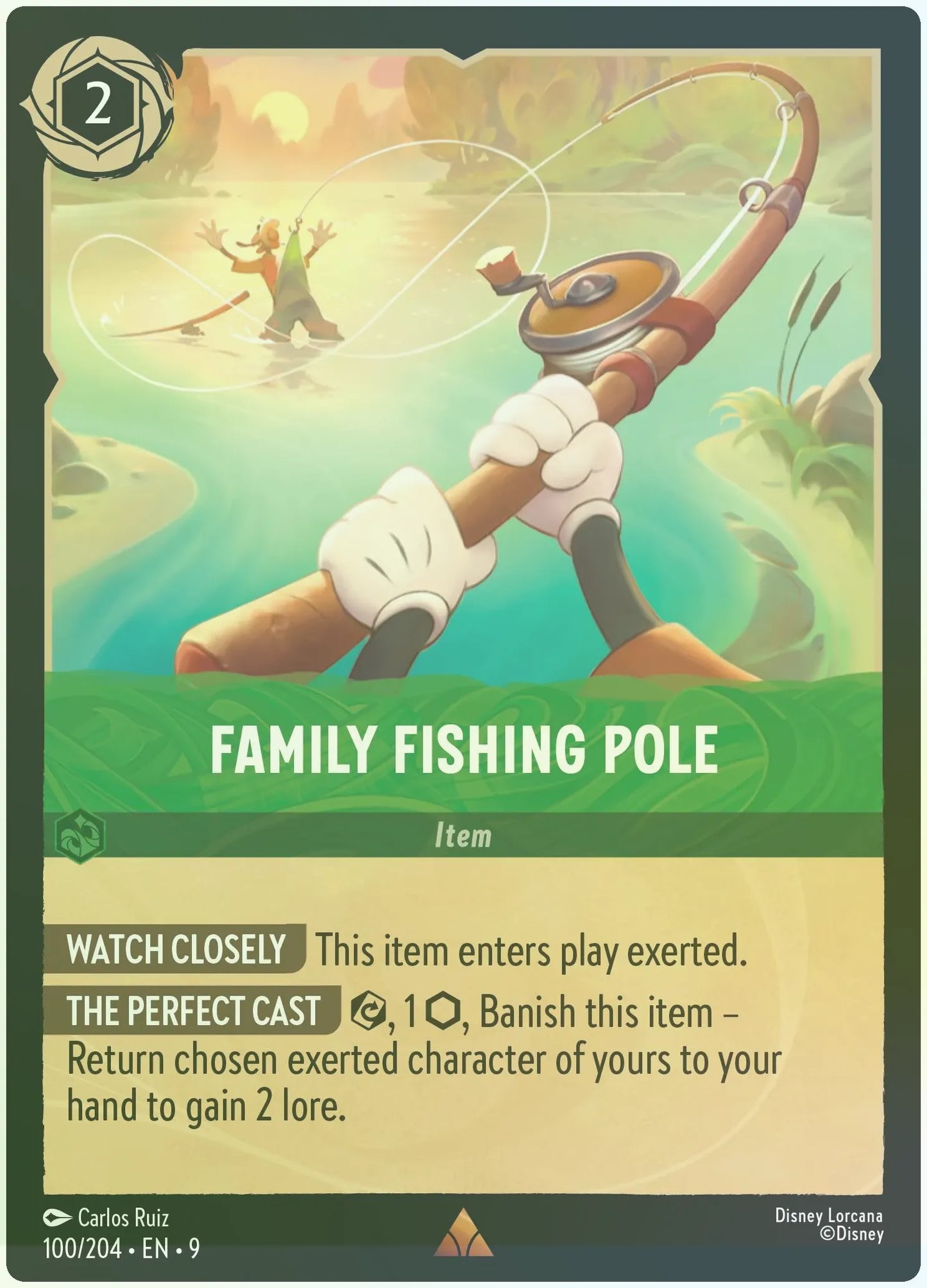 Family Fishing Pole Foil