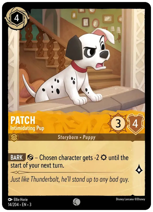 Patch - Intimidating Pup