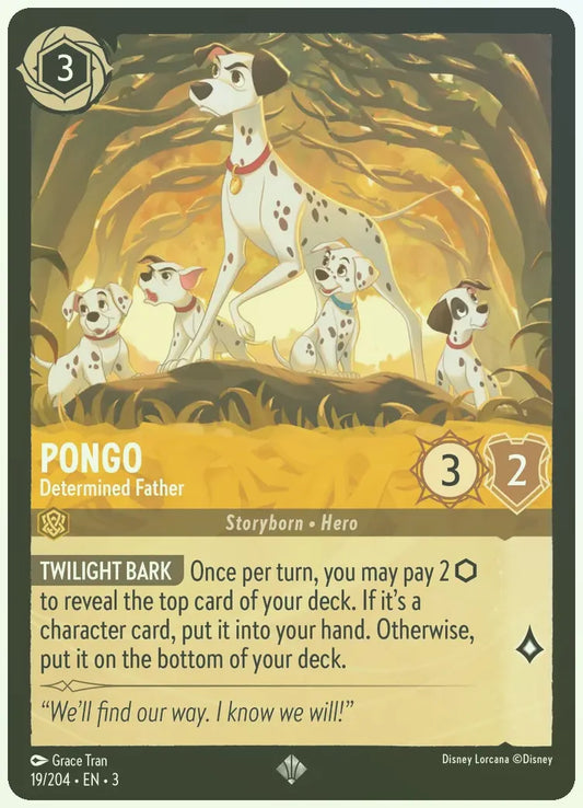 Pongo - Determined Father Foil