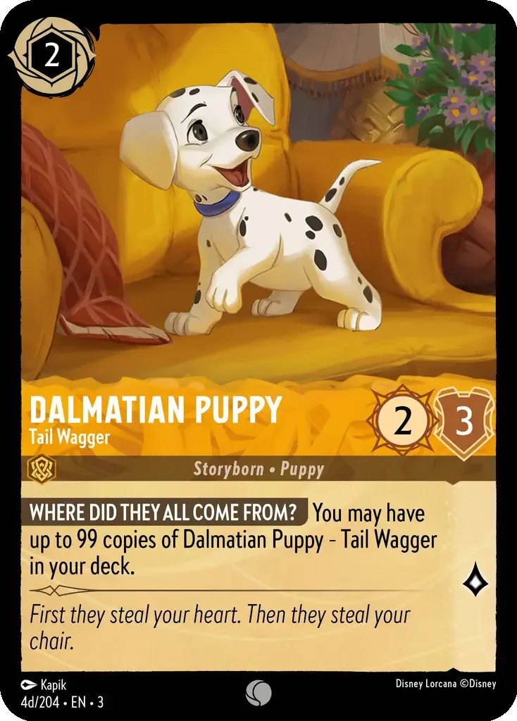 Dalmatian Puppy - Tail Wagger 4d