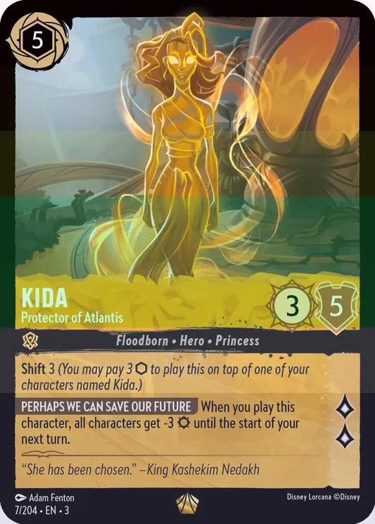 Kida - Protector of Atlantis Foil