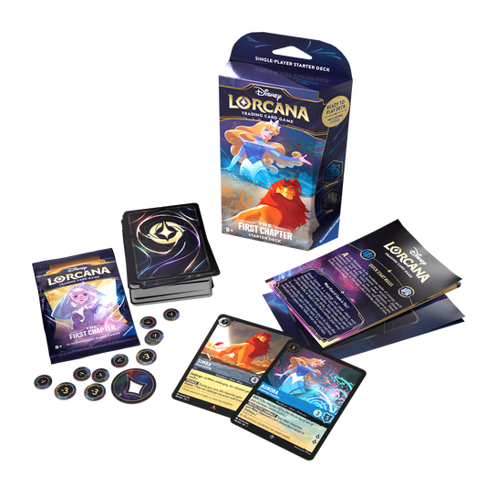 Lorcana: The First Chapter Sapphire & Steel Starter Deck