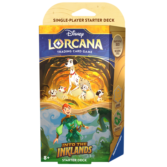 Lorcana: Into the Inklands Amber & Emerald Starter Deck