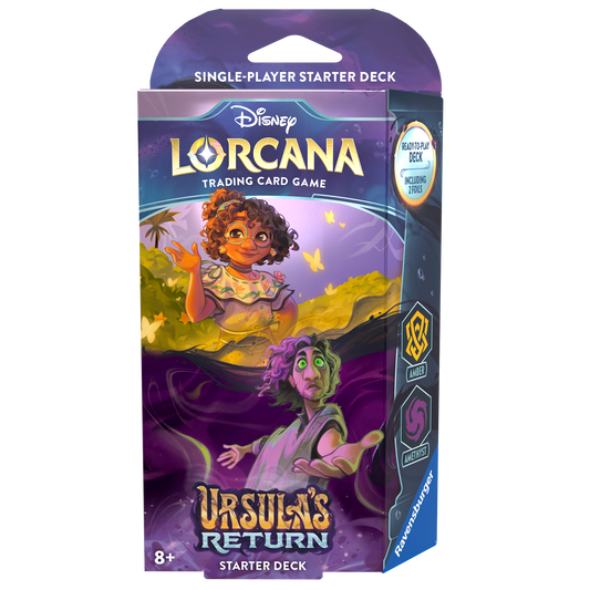 Lorcana: Ursula's Return Amber & Amethyst Starter Deck