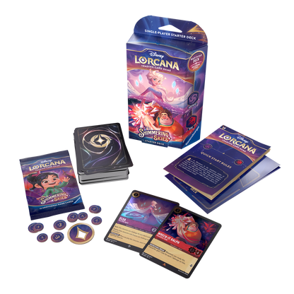 Lorcana: Shimmering Skies: Amethyst & Ruby Starter Deck