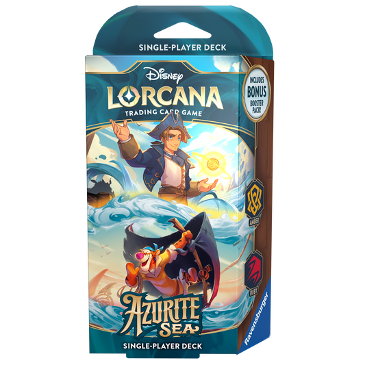 Lorcana: Azurite Sea: Amber & Ruby Starter Deck