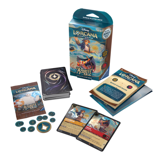 Lorcana: Azurite Sea: Amber & Ruby Starter Deck