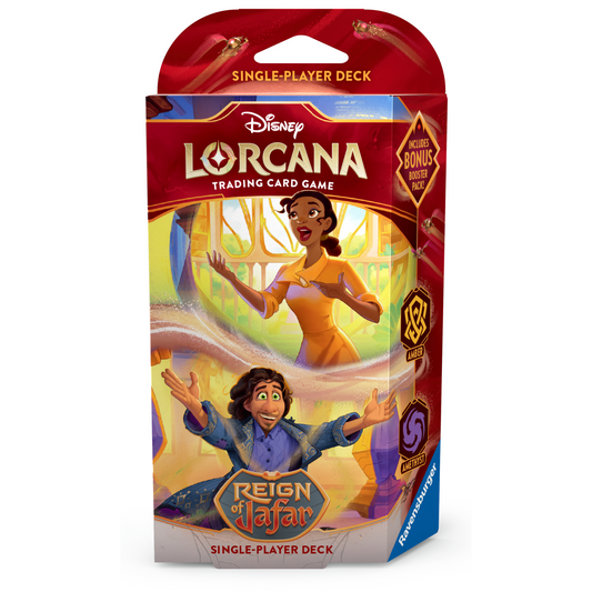 Lorcana: Reign of Jafar: Amber & Amethyst Starter Deck