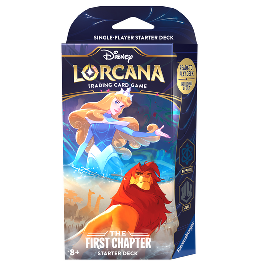Lorcana: The First Chapter Sapphire & Steel Starter Deck