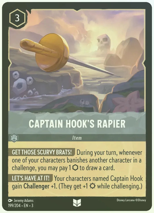 Captain Hooks Rapier Foil