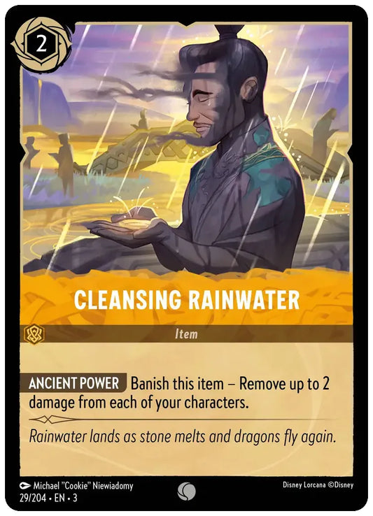 Cleansing Rainwater