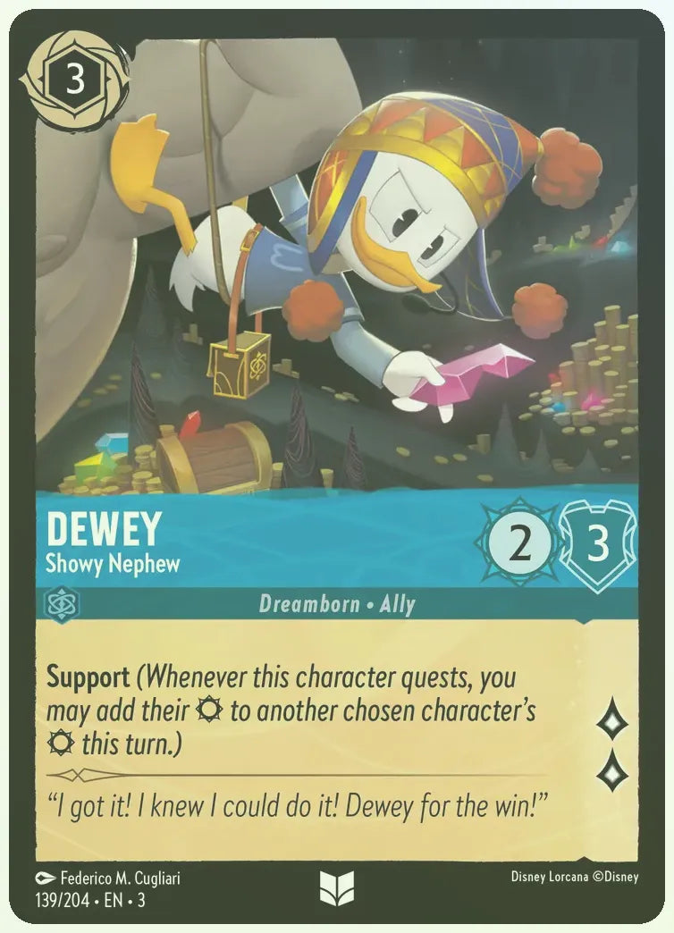 Dewey - Showy Nephew Foil