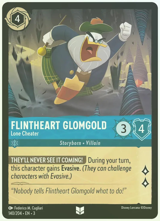Flintheart Glomgold - Lone Cheater Foil