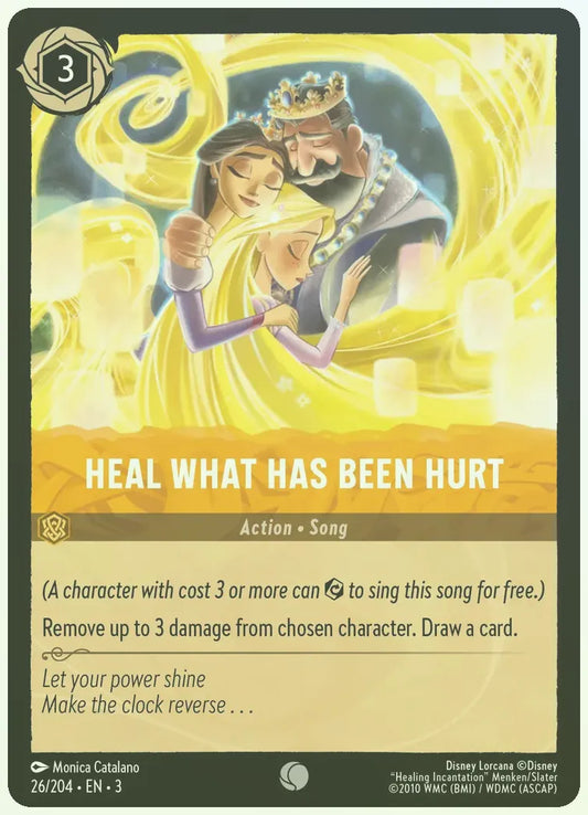 Heal What Has Been Hurt Foil