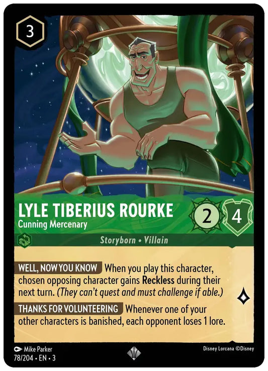 Lyle Tiberius Rourke - Cunning Mercenary