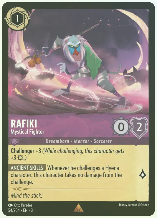 Rafiki - Mystical Fighter Foil