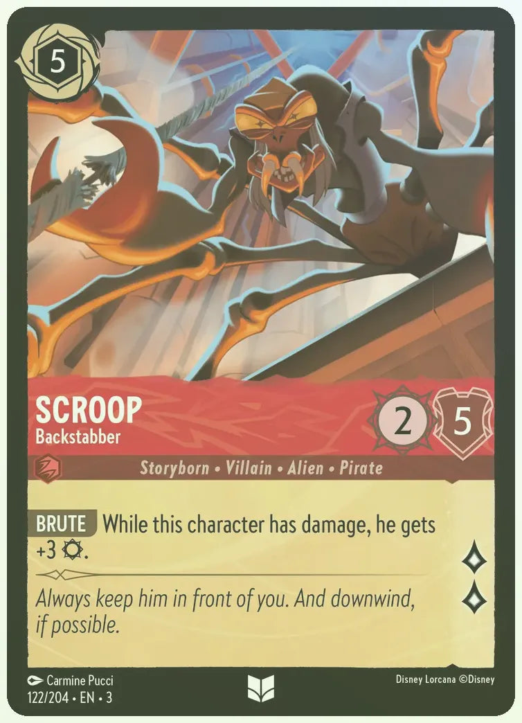 Scroop - Backstabber Foil