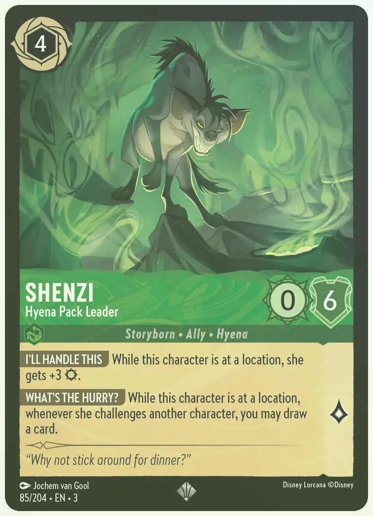 Shenzi - Hyena Pack Leader Foil
