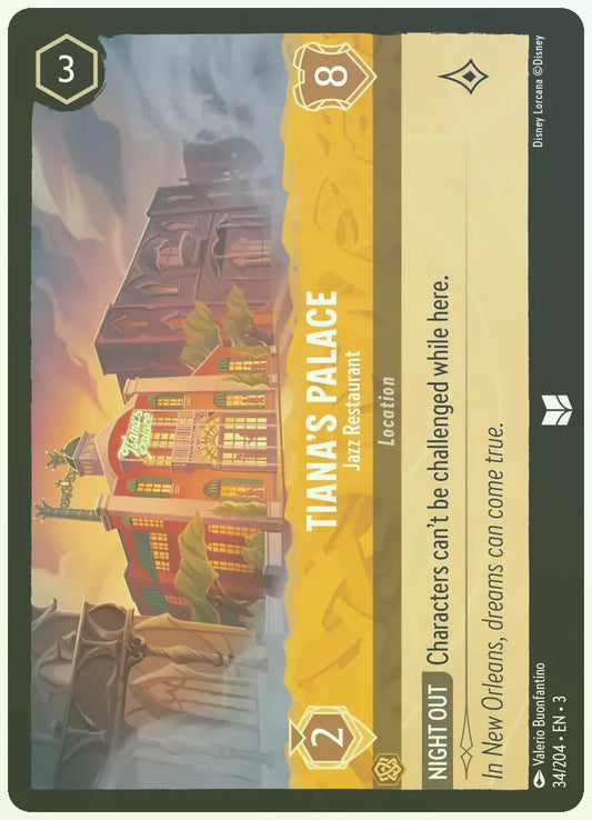 Tiana's Palace - Jazz Restaurant Foil